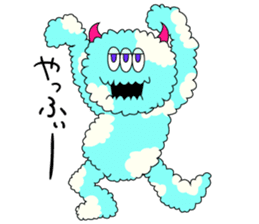 cotton candy Jr.'s sticker sticker #12710952