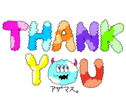 cotton candy Jr.'s sticker sticker #12710955