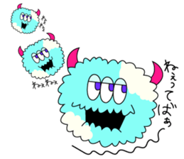 cotton candy Jr.'s sticker sticker #12710956