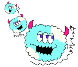 cotton candy Jr.'s sticker sticker #12710956