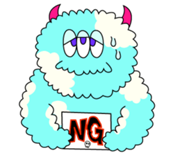 cotton candy Jr.'s sticker sticker #12710957