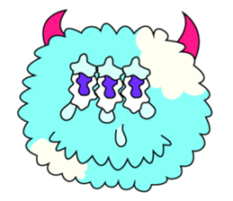 cotton candy Jr.'s sticker sticker #12710963