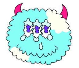 cotton candy Jr.'s sticker sticker #12710963