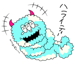 cotton candy Jr.'s sticker sticker #12710967