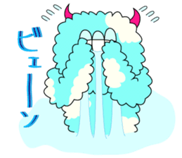 cotton candy Jr.'s sticker sticker #12710968