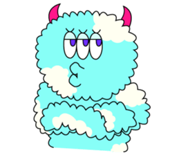 cotton candy Jr.'s sticker sticker #12710970