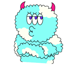 cotton candy Jr.'s sticker sticker #12710970