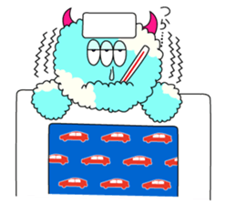 cotton candy Jr.'s sticker sticker #12710972