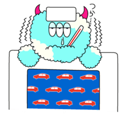 cotton candy Jr.'s sticker sticker #12710972