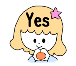 Woman of various facial expressions sticker #12711214