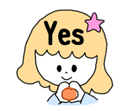Woman of various facial expressions by teapot1 sticker #12711214
