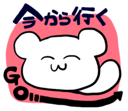 Stamp for college students sticker #12712294