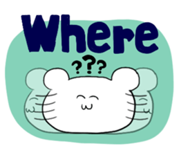 Stamp for college students sticker #12712309