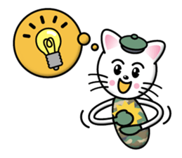 Naughty-Cat sticker #12712368