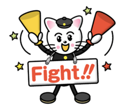 Naughty-Cat sticker #12712386