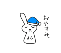 Siroiusagi-Sticker sticker #12712407