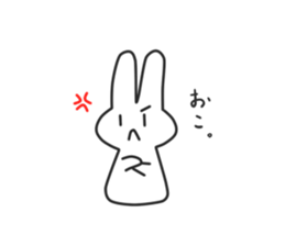 Siroiusagi-Sticker sticker #12712422