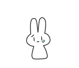 Siroiusagi-Sticker sticker #12712424