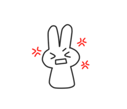 Siroiusagi-Sticker sticker #12712431