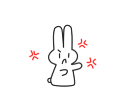 Siroiusagi-Sticker sticker #12712445