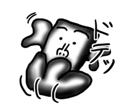 Annoying guy seems squid. sticker #12714585