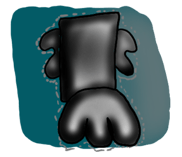 Annoying guy seems squid. sticker #12714589