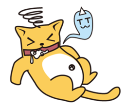 Big mouth Ethan Cat sticker #12714834