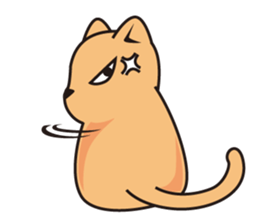 Big mouth Ethan Cat sticker #12714837