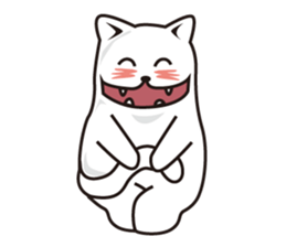 Big mouth Ethan Cat sticker #12714839