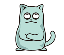 Big mouth Ethan Cat sticker #12714845