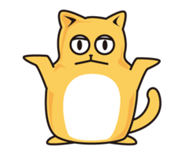 Big mouth Ethan Cat sticker #12714846