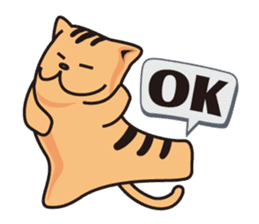 Big mouth Ethan Cat sticker #12714856