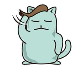 Big mouth Ethan Cat sticker #12714866