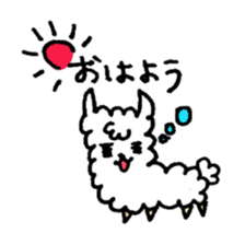 alpaca (Daily life) sticker #12714886