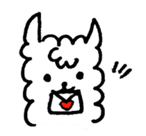 alpaca (Daily life) sticker #12714922