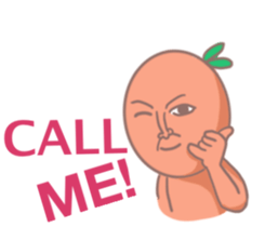 Mr. orange daily languages sticker #12715410