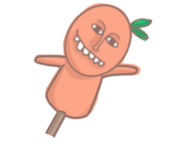 Mr. orange daily languages sticker #12715426