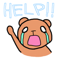 Crybaby bear part2 sticker #12715502