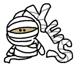 Halloween and carefree friends sticker #12715597