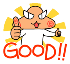 Plump Fukuyoka and cat and tortoise sticker #12715609