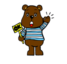 Bear Lucky sticker #12715774
