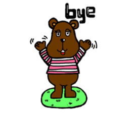 Bear Lucky sticker #12715805