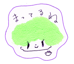 Girl's conversation sticker #12716512