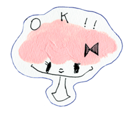 Girl's conversation sticker #12716513
