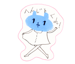 Girl's conversation sticker #12716529