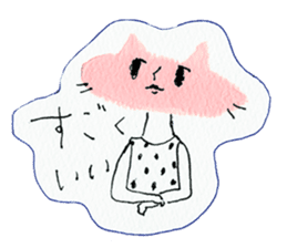 Girl's conversation sticker #12716533