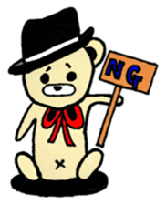 hattokuma chan sticker #12716627
