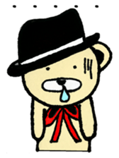 hattokuma chan sticker #12716648