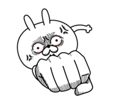 Rabbit expression is too rich(Anime3) sticker #12716871