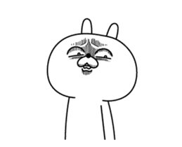 Rabbit expression is too rich(Anime3) sticker #12716875